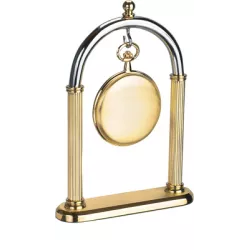 Taschenuhrständer Arc silber/gold