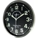 ZENO-WATCH BASEL Pilot Clock XL Flieger Wanduhr Sweep Silent Quartz
