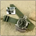 ZWB Navy Vintage Military Handaufzuguhr grosser Überkrone schwarz