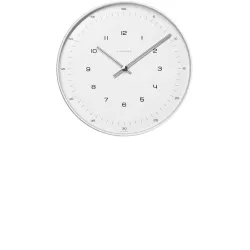 Junghans MAX BILL Wanduhr Zahlen Silent Funk klein