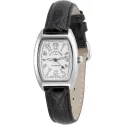 ZENO-WATCH BASEL Tonneau Lady Automatik Uhr Art-Dco weiss