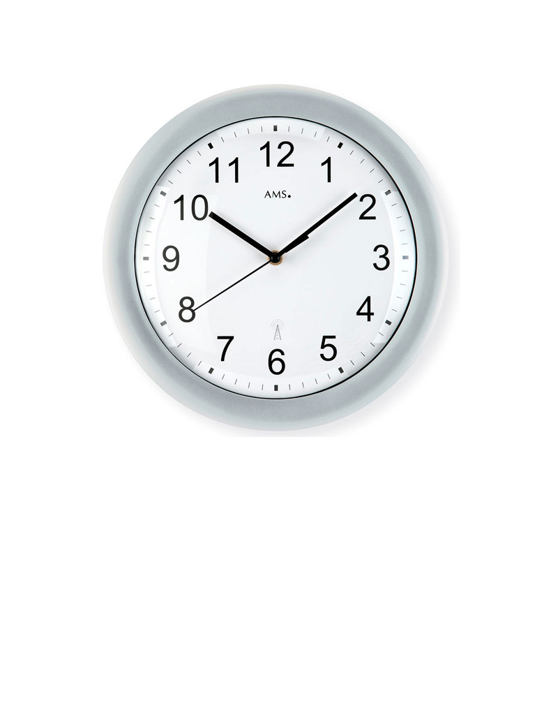 Horloge Murale Radioguidée Artvendis Uhren 5575B - Affichage Analogique, Plastique