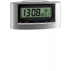 TFA Thermo-Date LCD Solar Funkwecker