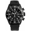 ZENO-WATCH BASEL Diver Ceramic Chrono Quartz Stahl schwarz