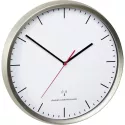 TFA EFR Sweep Silent Funkwanduhr silber mit Index