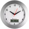TFA Digi-Analog Funkwanduhr mit Datum  Wochentag