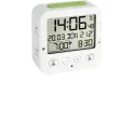 TFA Bingo Nachtlicht Funkwecker Thermometer  2 Alarme weiss