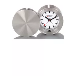 MONDAINE Travel Alarm Clock Reisewecker SBB Bahnhofsuhr