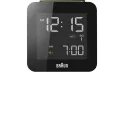 BRAUN Funkwecker LCD digital gross schwarz