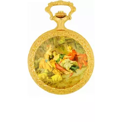 Vintage Taschenuhren Handaufzug Barock Casanova Skelett