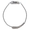 CASIO Vintage LCD Digitaluhr Wega Lady silber schwarz
