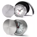 MONDAINE Travel Alarm Clock Reisewecker SBB Bahnhofsuhr