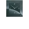 AMS Schiefer Wanduhr Vaerst Airbrush Design römisch silber
