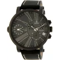 RENDEX Multitime XXL Zweizeitenuhr Chronograph schwarz