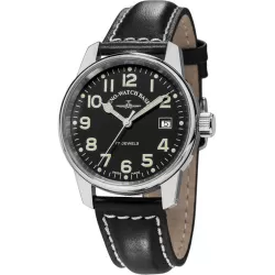 ZENO-WATCH BASEL Pilot Classic Handaufzug Fliegeruhr Draft