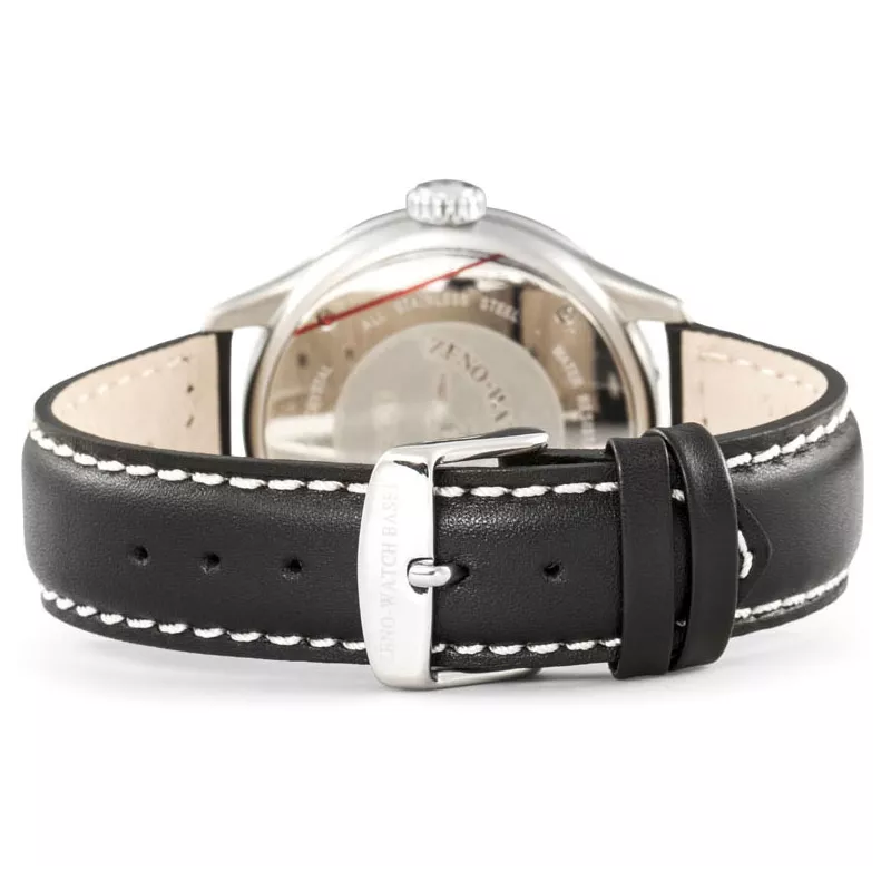ZENO-WATCH BASEL Pilot Navigator Quartz Fliegeruhr schwarz