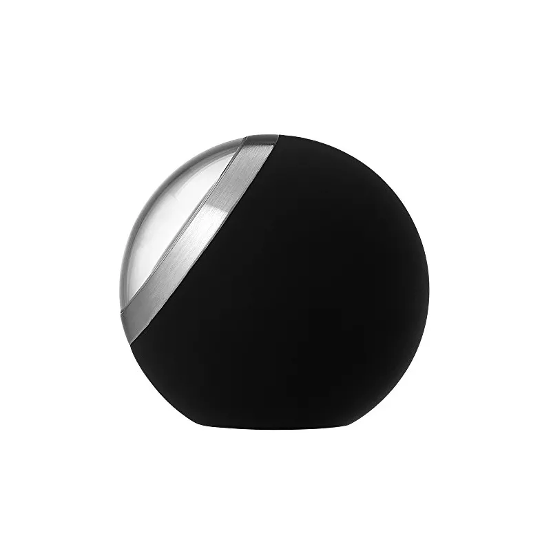 MONDAINE Globe Clock Quartz Tischuhr SBB Bahnhofsuhr schwarz