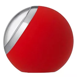 MONDAINE Globe Clock Quartz Tischuhr SBB Bahnhofsuhr rot