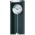AMS Regulator Funkwanduhr mit Pendel schwarz
