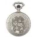 Vintage Taschenuhr Handaufzug Fischer chrom