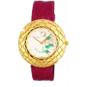 Medium Size Küstleruhr mit Rosen