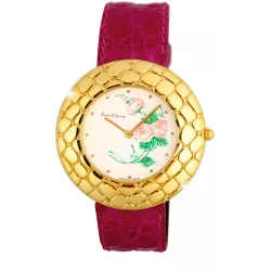 Medium Size Küstleruhr mit Rosen