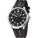 ZENO-WATCH BASEL Navigator Quartz Fliegeruhr Carbon