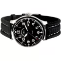 ZENO-WATCH BASEL Pilot Navigator Quartz Fliegeruhr Carbon
