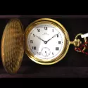 Vintage Taschenuhr Handaufzug JaquetGirard 18K Gold