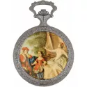 Retro Taschenuhren Handaufzug Barock Barde silber