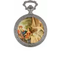 Retro Taschenuhren Handaufzug Barock Barde silber