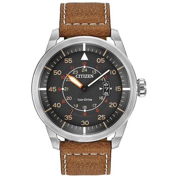 CITIZEN Sport Fliegeruhr Navigator, Eco-Drive Solaruhr, Edelstahl