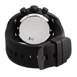 ZENO-WATCH BASEL Diver Ceramic Chrono Quartz Stahl schwarz/rot