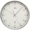 AMS Capitol 32 Funkwanduhr Alu gross