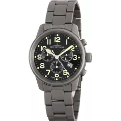 ZENO-WATCH BASEL Pilot Classic Quartz Fliegeruhr Chronograph Titan