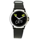 CATS. NOS black Quartzuhr schwarz