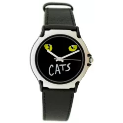 CATS. NOS black Quartzuhr schwarz
