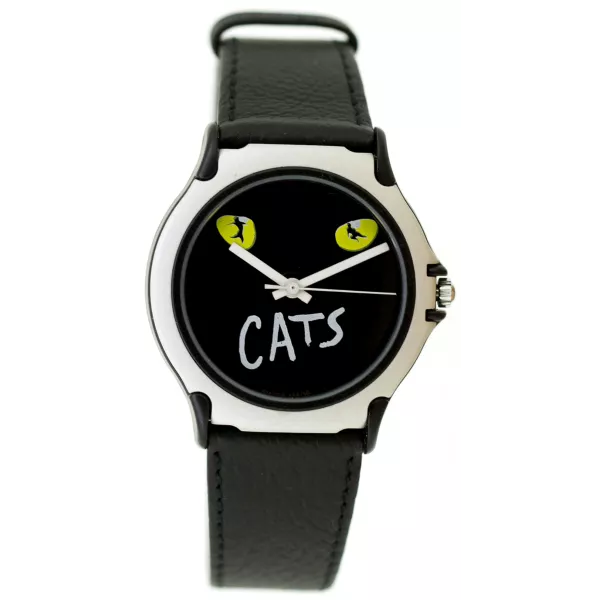 CATS. NOS black Quartzuhr schwarz
