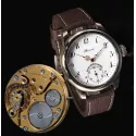 ZENO-WATCH BASEL Retro Record Handaufzug Uhr mit altem Uhrwerk