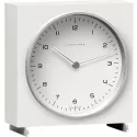 Junghans MAX BILL Tischuhr Zahlen Funk weiss