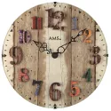 AMS Landhausstil Wanduhr Quartz