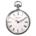ZENITH Schützenuhr Handaufzug Anhängeuhr Silber Hans Erni