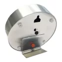 MONDAINE Mini Clock kleine SBB Bahnhofs Wecker-Tisch-Wanduhr