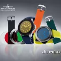 ZENO-WATCH BASEL Jumbo Automatik Set mit BänderGläser schwarz