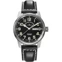 ZENO-WATCH BASEL Pilot Classic Automatik Fliegeruhr Tag Datum