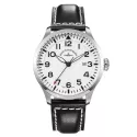 ZENO-WATCH BASEL Navigator Quartz Fliegeruhr weiss