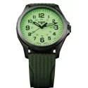 TRASER P67 Officer Pro GunMetal Lumiuhr grün