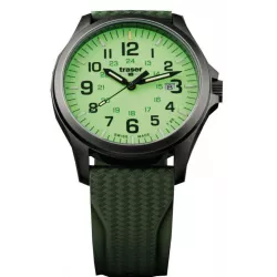 TRASER P67 Officer Pro GunMetal Lumiuhr grün