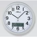 ATLANTA Date Display Funkwanduhr mit Kalender und Thermometer