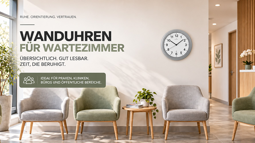 Wanduhren Wartezimmer